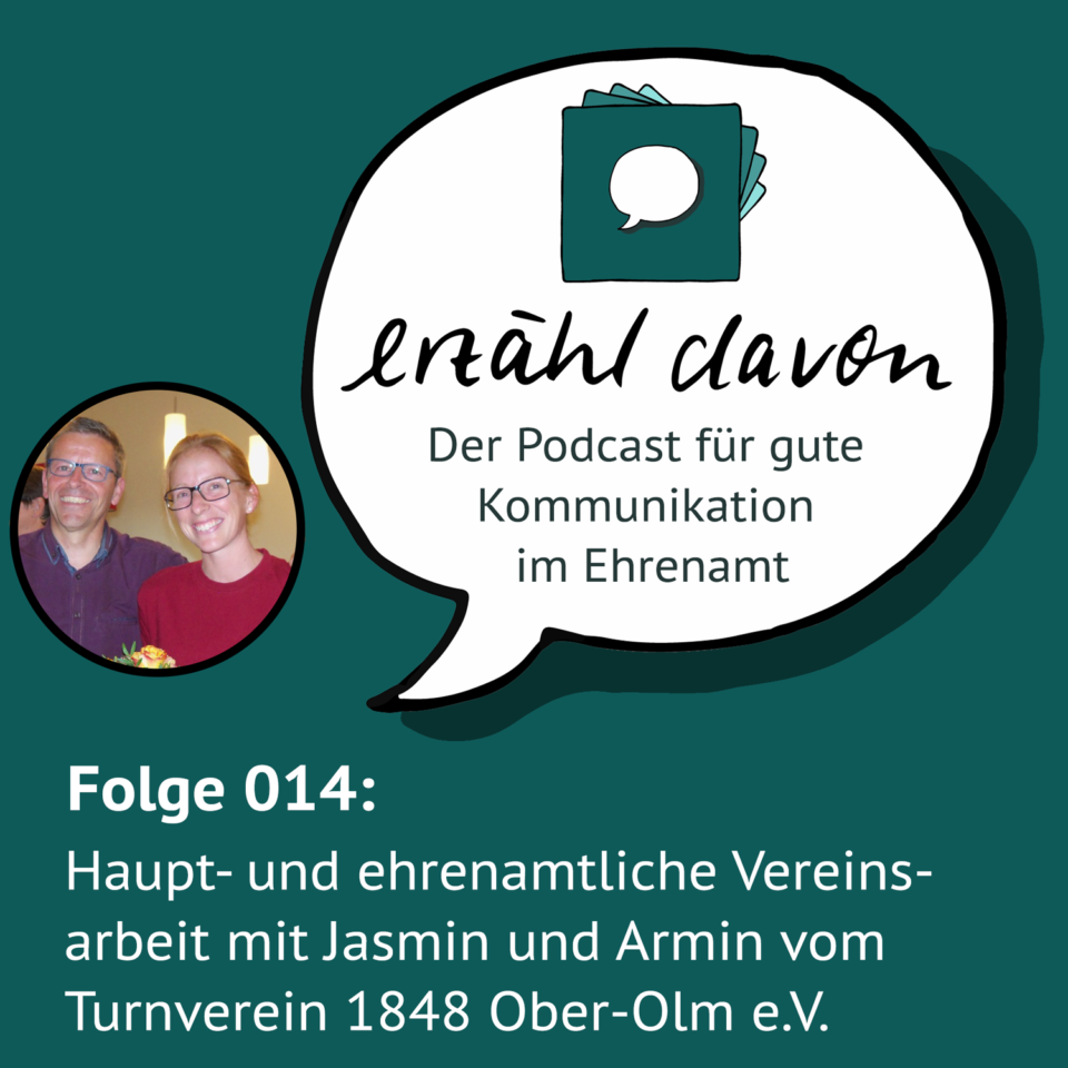 Folge 014: Haupt- und ehrenamtliche Vereinsarbeit mit Jasmin und Armin vom TV Ober-Olm